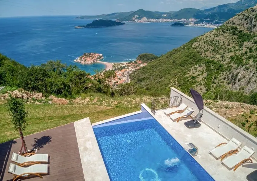 Exclusive Villa above Sveti Stefan, Budva
