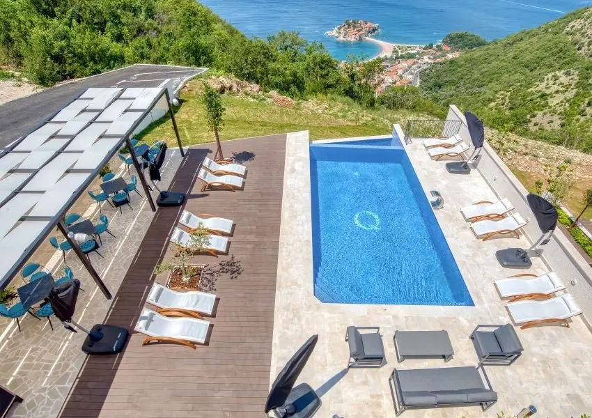 Exclusive Villa above Sveti Stefan, Budva