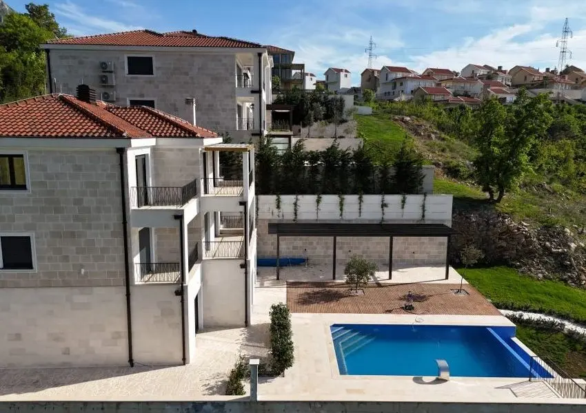 Beautiful villa in residential complex with panoramic sea views, Tudorovici | Budva