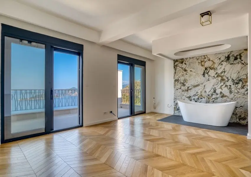 Beautiful villa in residential complex with panoramic sea views, Tudorovici | Budva