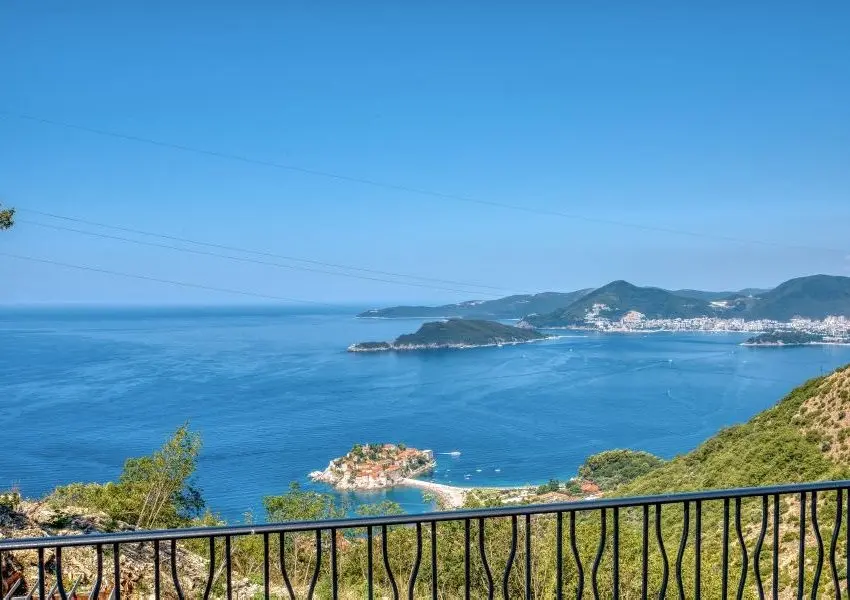 Beautiful villa in residential complex with panoramic sea views, Tudorovici | Budva