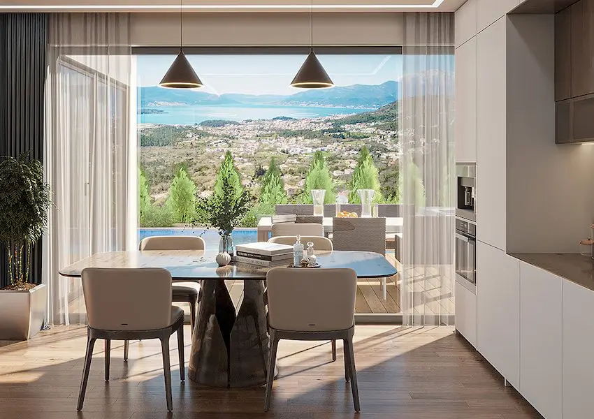 New Houses in a Gated Community, Tivat Bay