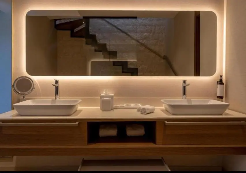 Luxury branded villa on the seafront, Stoliv, Kotor Bay