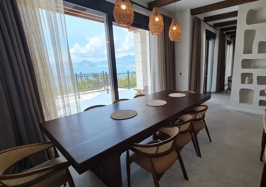 Impressive five-bedroom villa with stunning sea view in Skocidjevojka, Budva