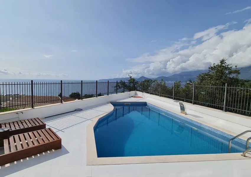 Impressive five-bedroom villa with stunning sea view in Skocidjevojka, Budva