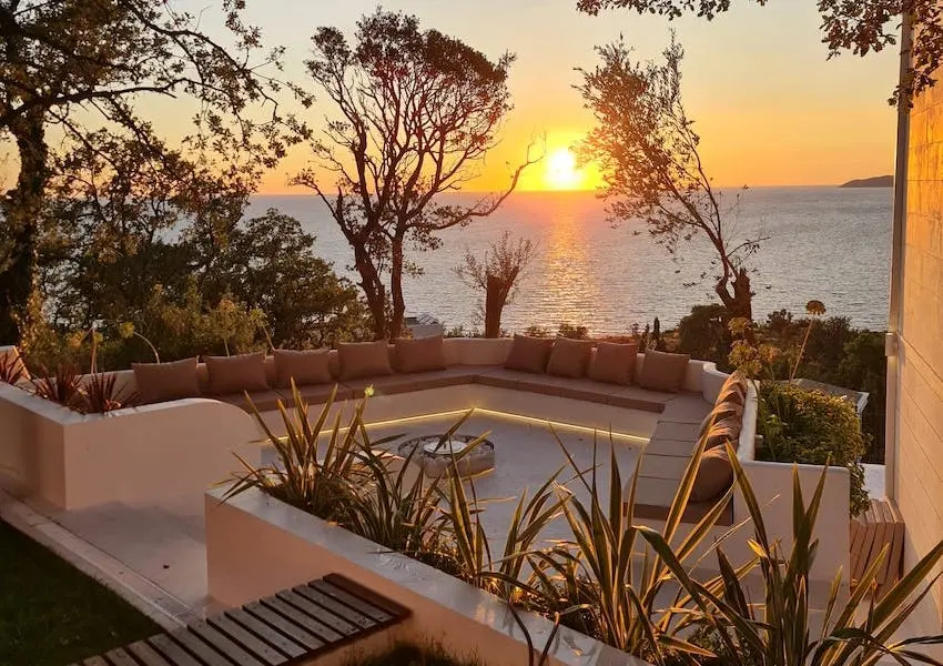 Impressive five-bedroom villa with stunning sea view in Skocidjevojka, Budva