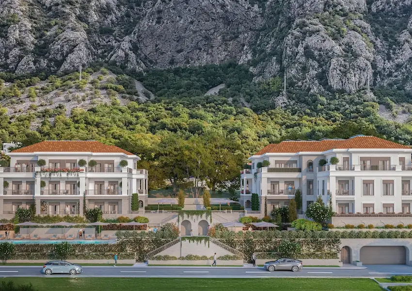 High-End Residential Project Under Construction in Dobrota, Kotor