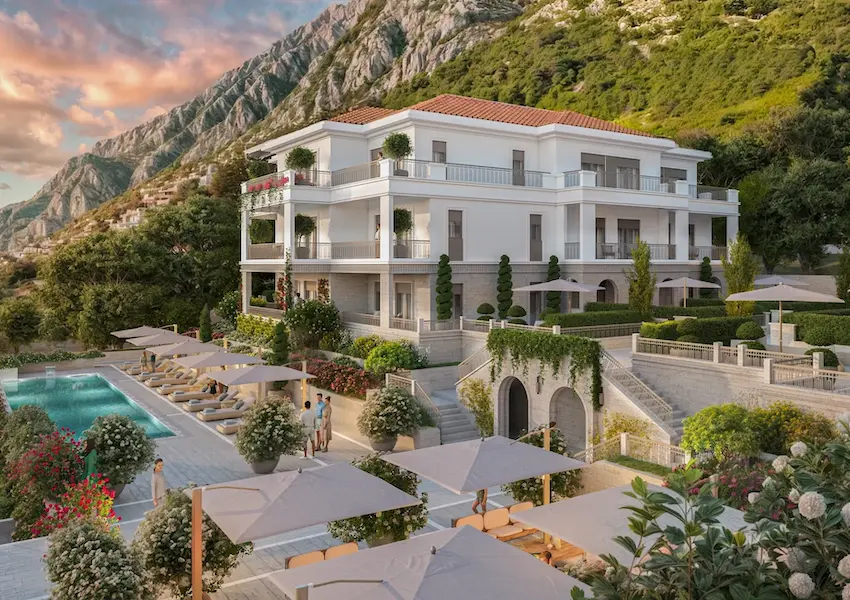 High-End Residential Project Under Construction in Dobrota, Kotor