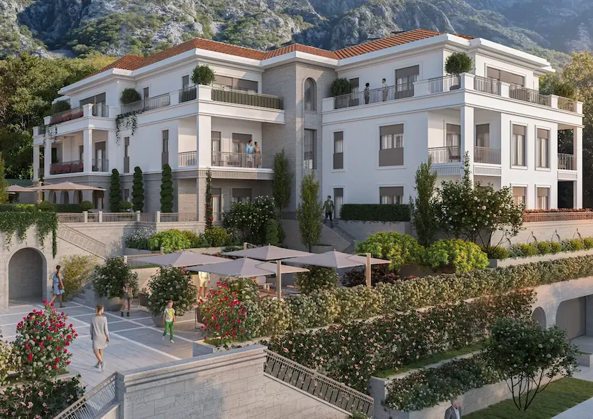 High-End Residential Project Under Construction in Dobrota, Kotor