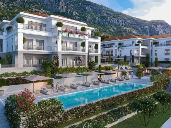 High-End Residential Project Under Construction in Dobrota, Kotor