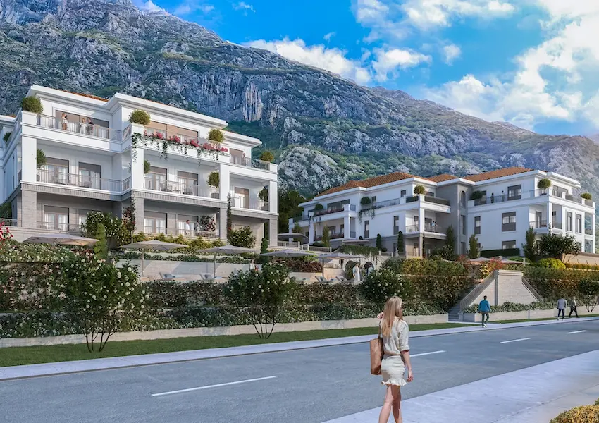 High-End Residential Project Under Construction in Dobrota, Kotor