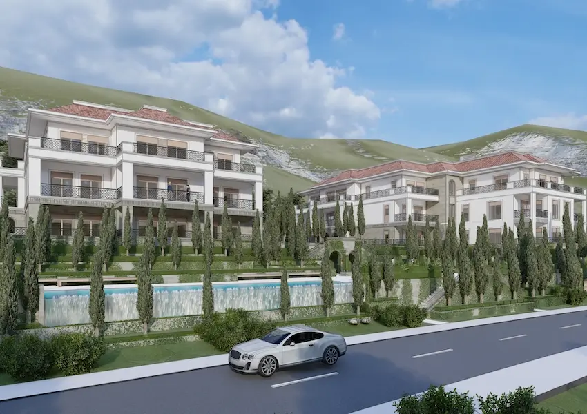 High-End Residential Project Under Construction in Dobrota, Kotor