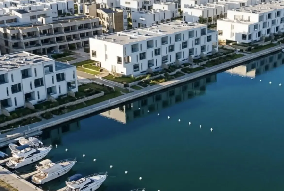 Villa for Sale at Turquoise Marina – Gjiri i Lalzit | 121 m² Private Villa with Garden in Luxury Complex
