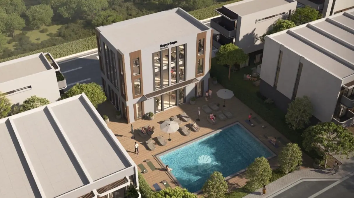 Luxury Single House for Sale in La Dimora Residence | E-03 Villa with Private Pool & Garden View
