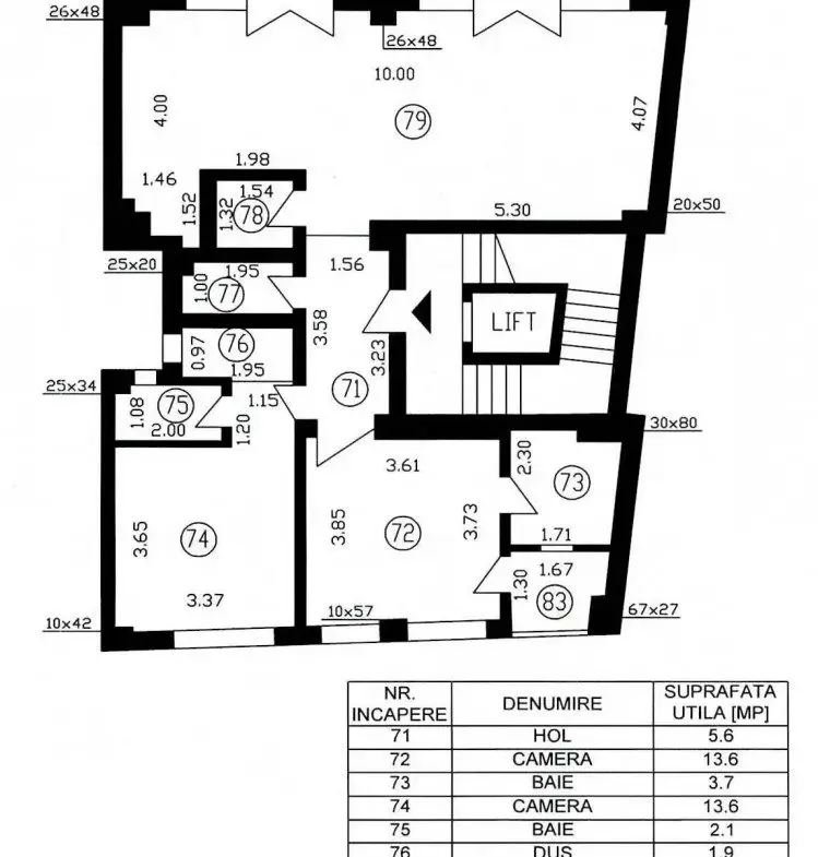 Boutique builting for sale Polona – Dorobanti area, 5 apartments, 6 parking places