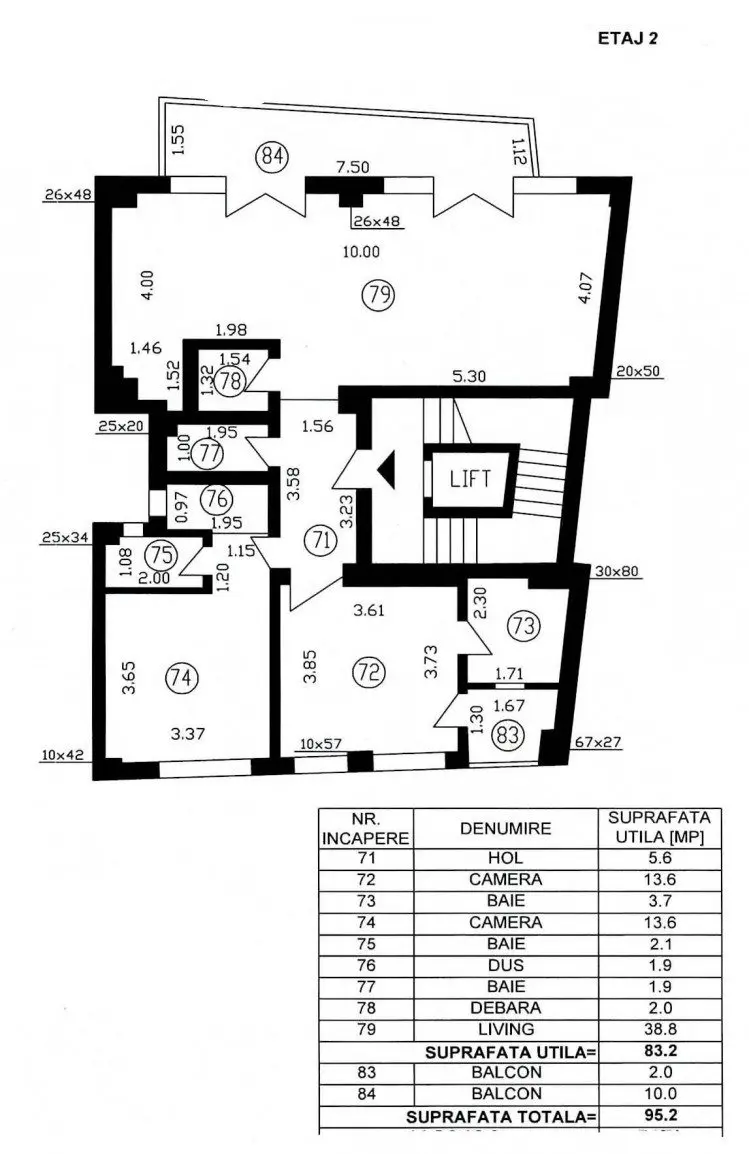 Boutique builting for sale Polona – Dorobanti area, 5 apartments, 6 parking places
