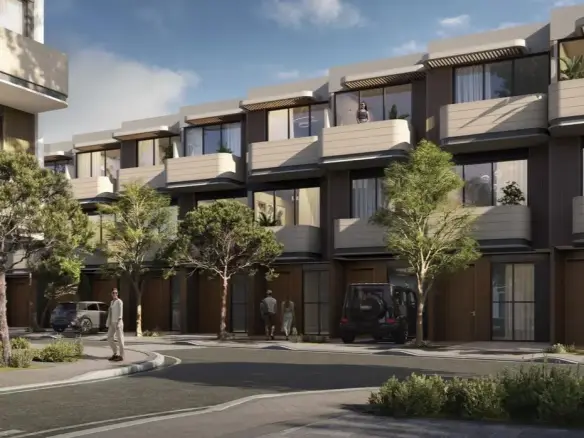 4-Bedroom Townhouse for Sale in La Dimora Residence | Middle Single Row with Garden & Community Views