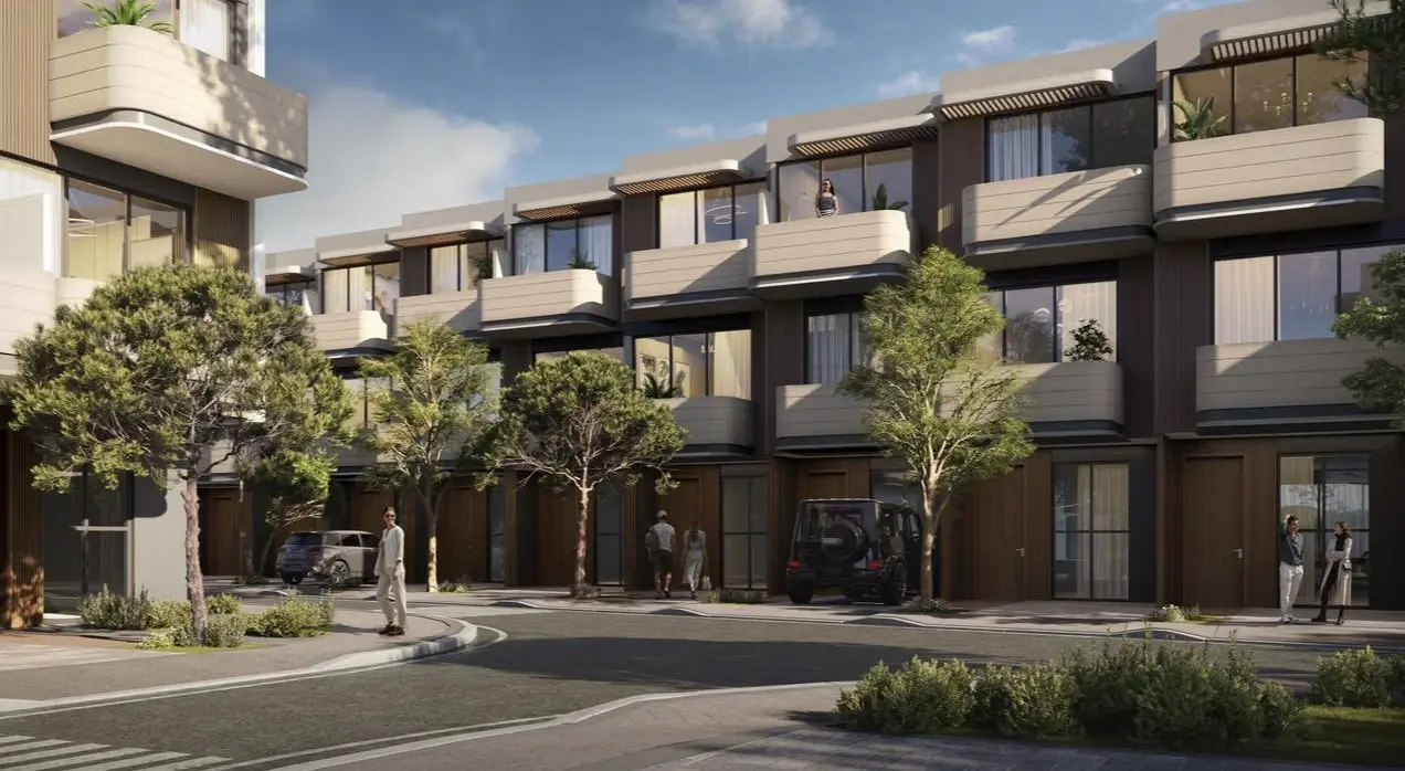 4-Bedroom Townhouse for Sale in La Dimora Residence | Middle Single Row with Garden & Community Views