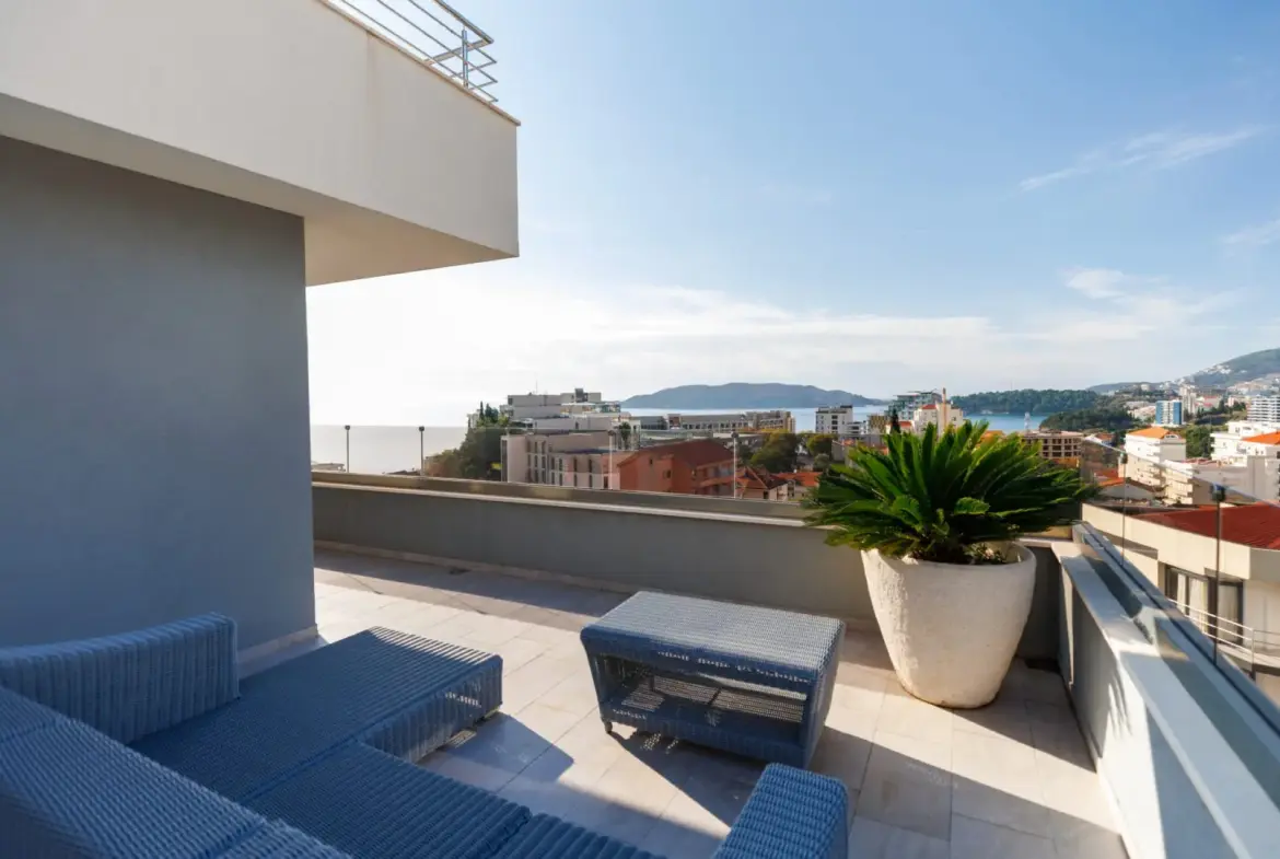 Luxury Penthouse for Sale in Bečići, Budva