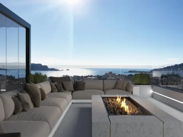 Luxurious Penthouse in Budva with Panoramic Views