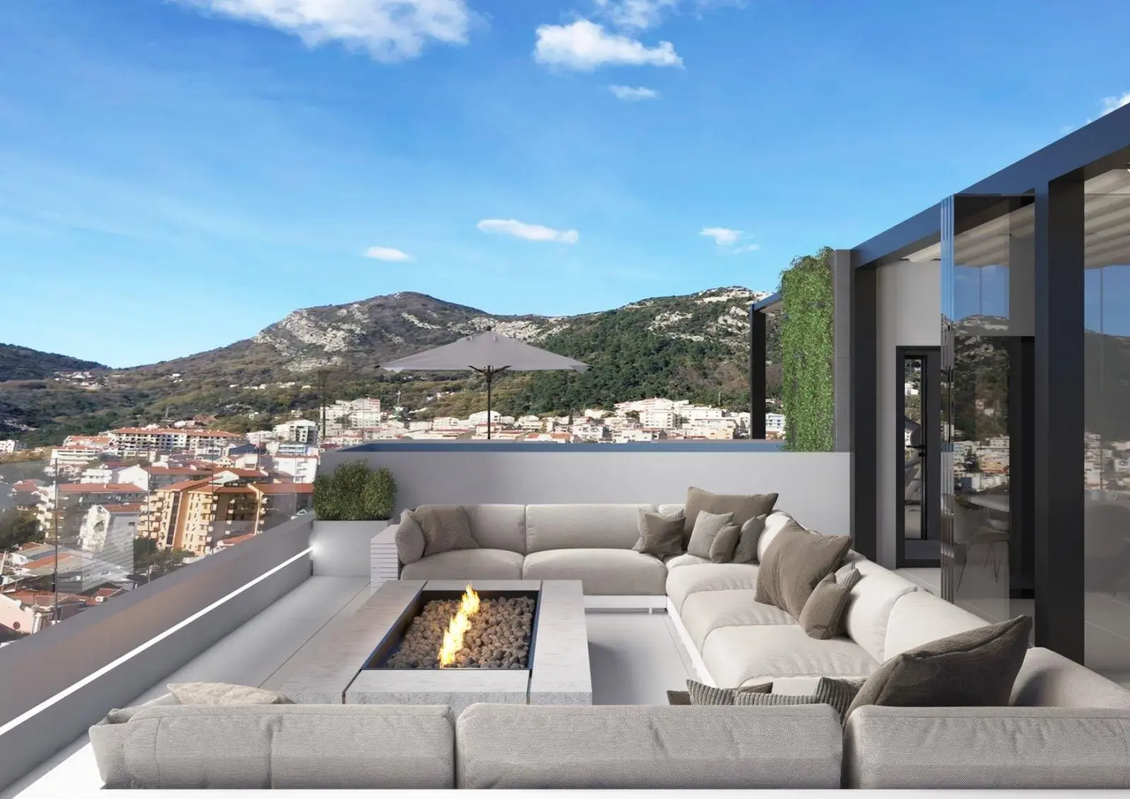 Luxurious Penthouse in Budva with Panoramic Views
