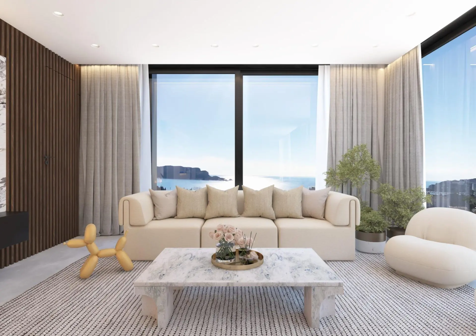 Luxurious Penthouse in Budva with Panoramic Views