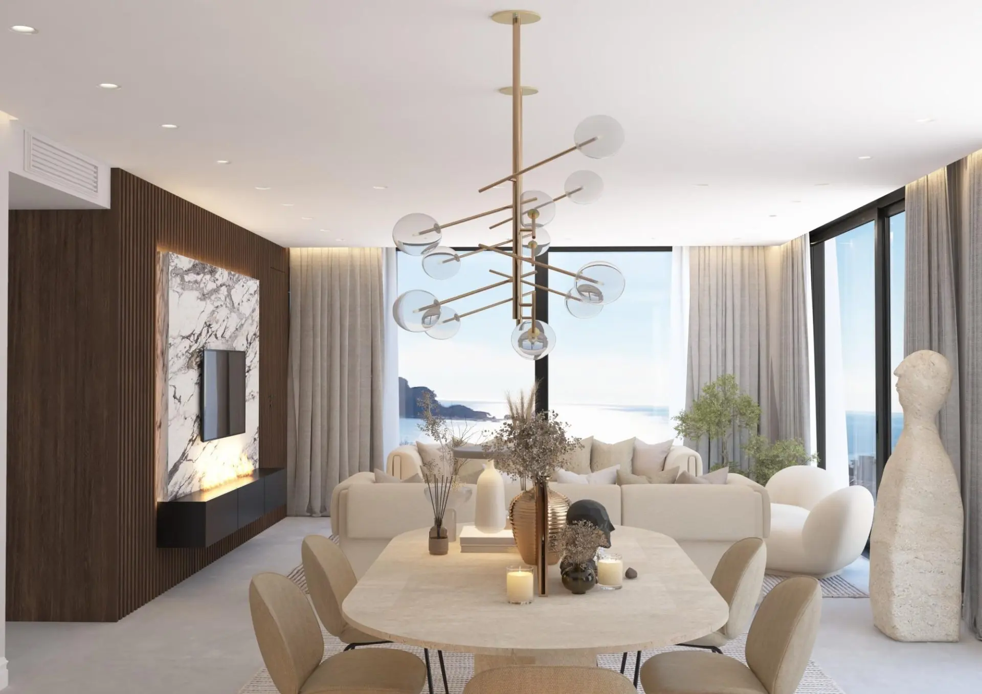 Luxurious Penthouse in Budva with Panoramic Views