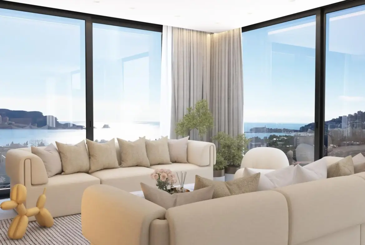 Luxurious Penthouse in Budva with Panoramic Views
