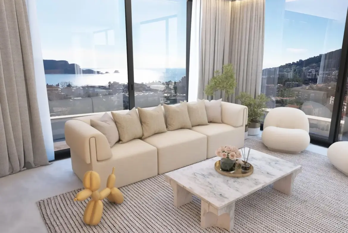 Luxurious Penthouse in Budva with Panoramic Views