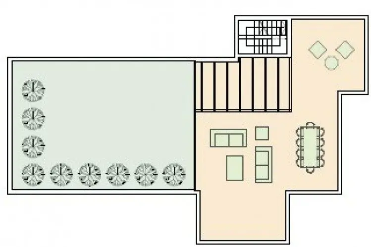 4 room rooftop penthouse for sale – Pipera, Bucharest