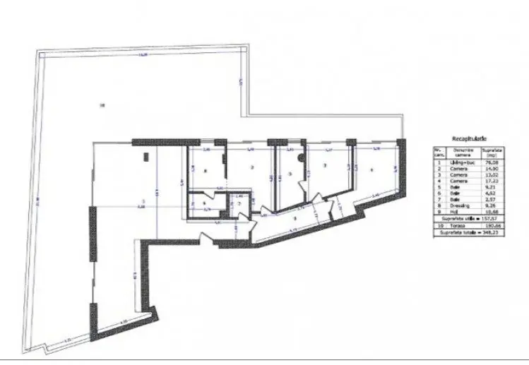 Penthouse for sale 4 rooms Icoanei Garden area, Bucharest