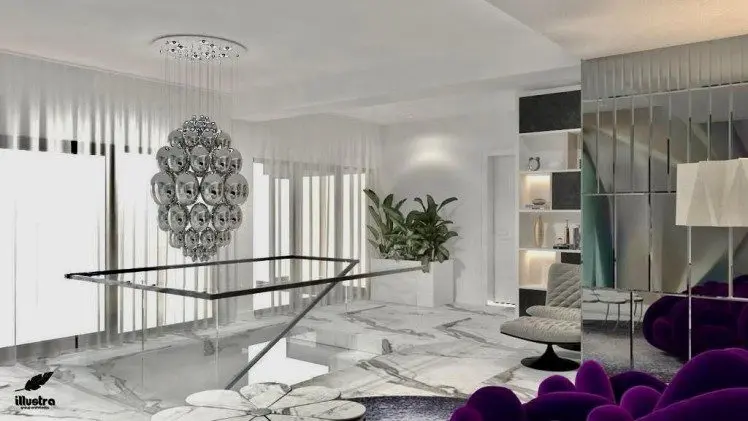 Lake view penthouse for sale 4 rooms Laguna Residence, Bucharest 255 sqm