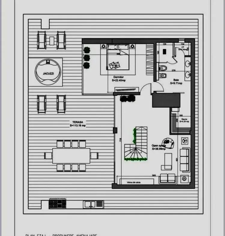 Lake view penthouse for sale 4 rooms Laguna Residence, Bucharest 255 sqm