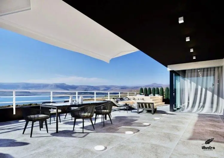 Lake view penthouse for sale 4 rooms Laguna Residence, Bucharest 255 sqm