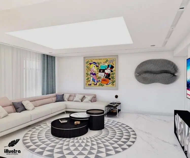 Lake view penthouse for sale 4 rooms Laguna Residence, Bucharest 255 sqm