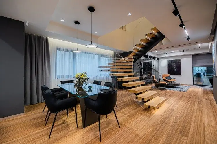 Penthouse – duplex type with amazing view for sale 4 rooms Primaverii area, Bucharest