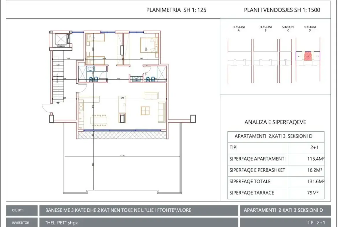 Investment Property For Sale In Vlore Albania, Penthouse With Sea View And Pool