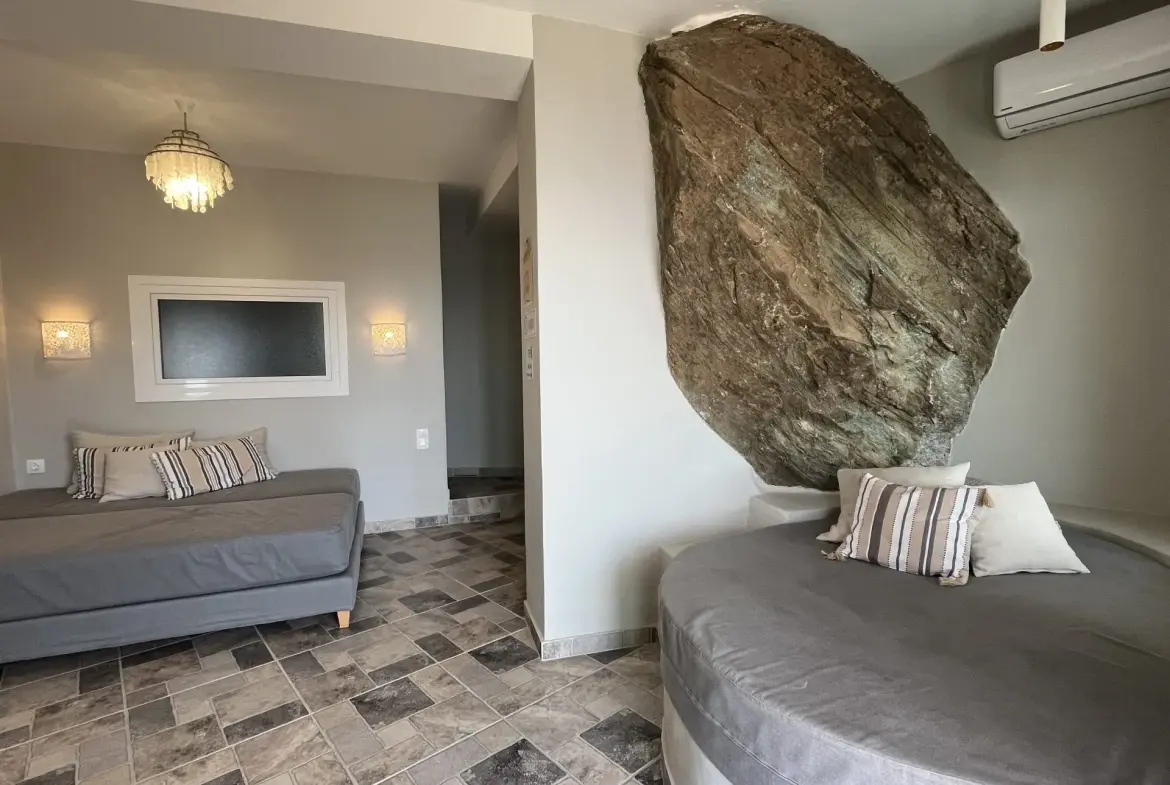 Castello – House with guest house in Andros