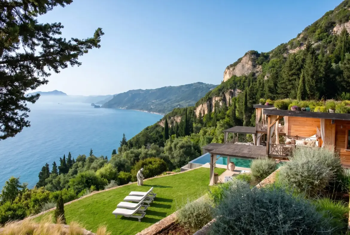 Esperos Estate – House with guest house in Corfu