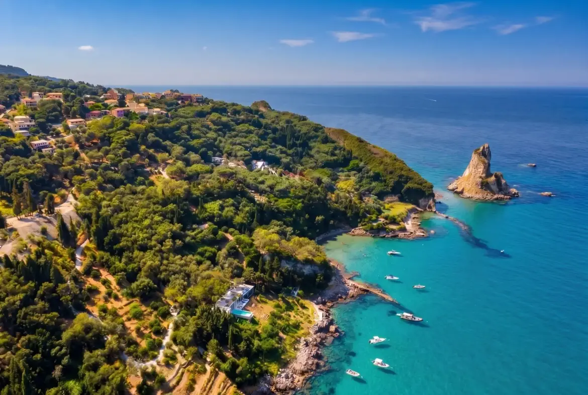 Esperos Estate – House with guest house in Corfu