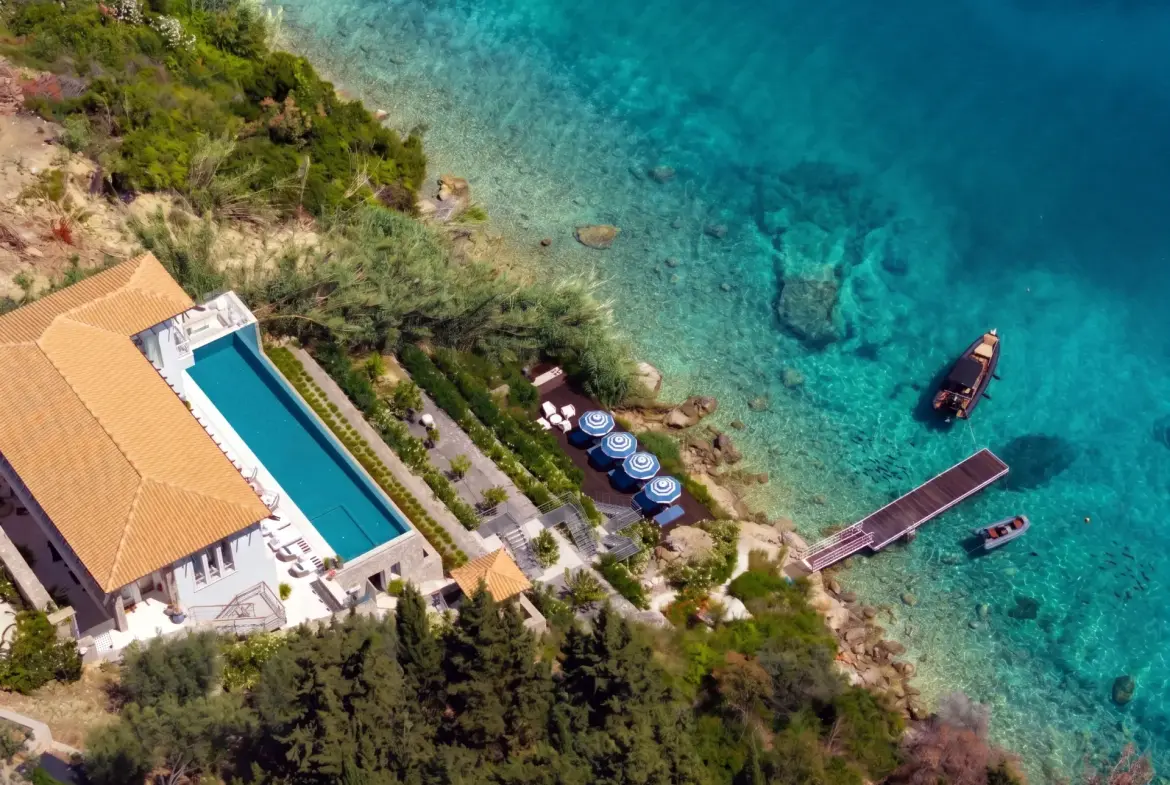 Isola – House with guest house in Lefkada