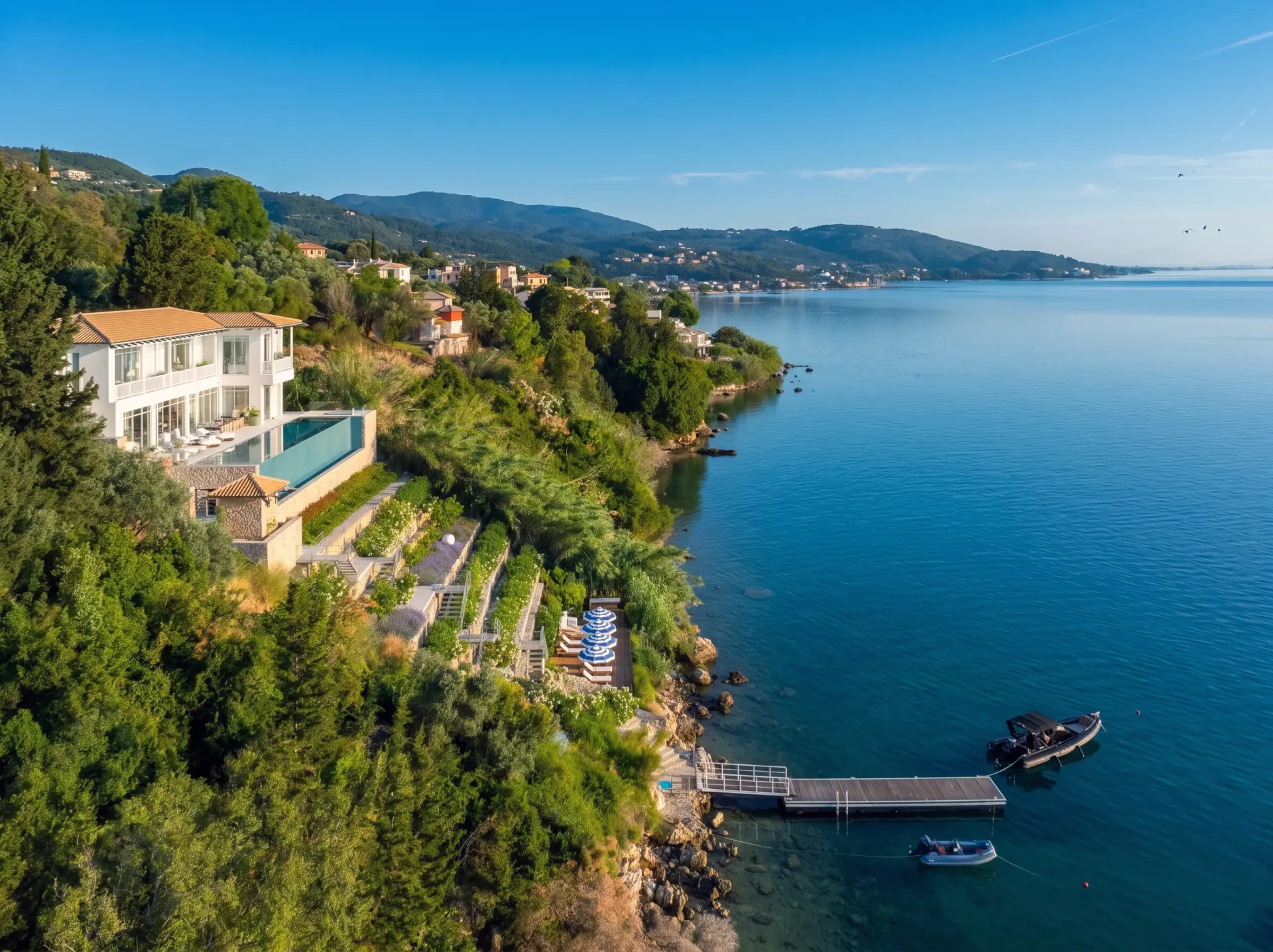 Isola – House with guest house in Lefkada