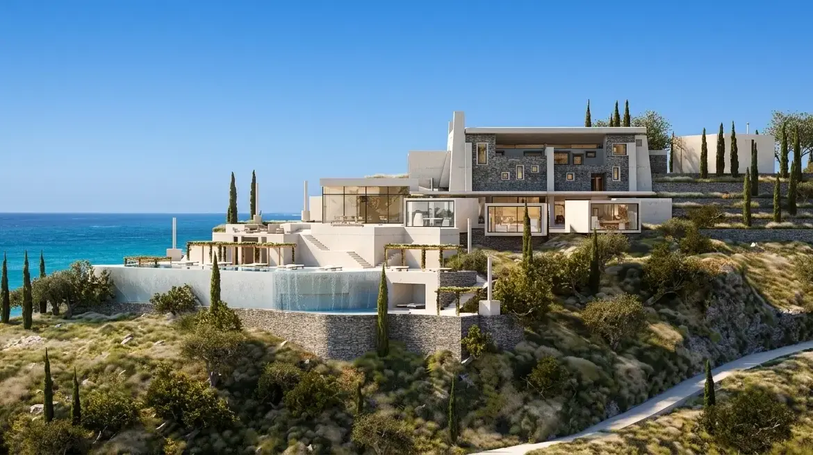 One&Only Kéa Island 2 Bedroom Villa – House in Kea