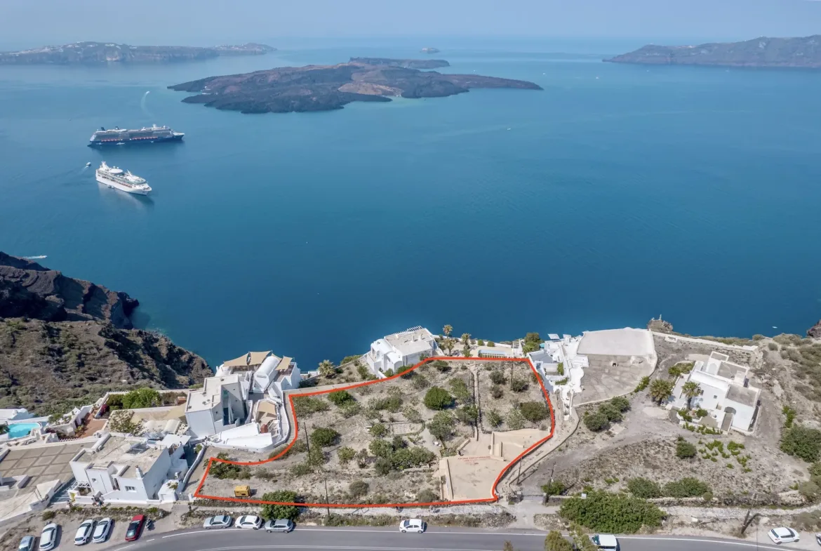 Sonnet – Land in Santorini