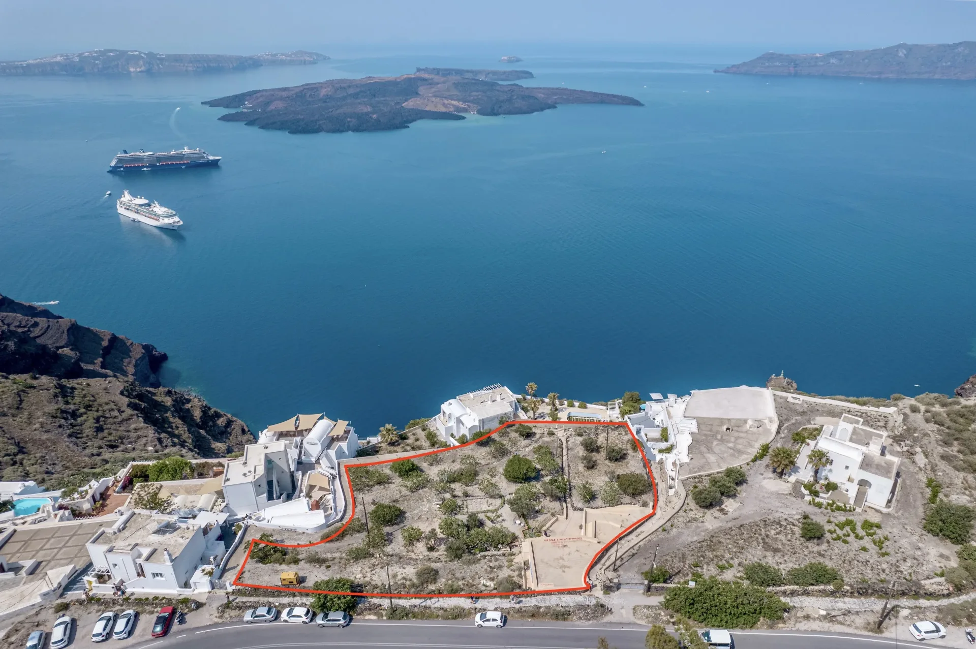 Sonnet – Land in Santorini