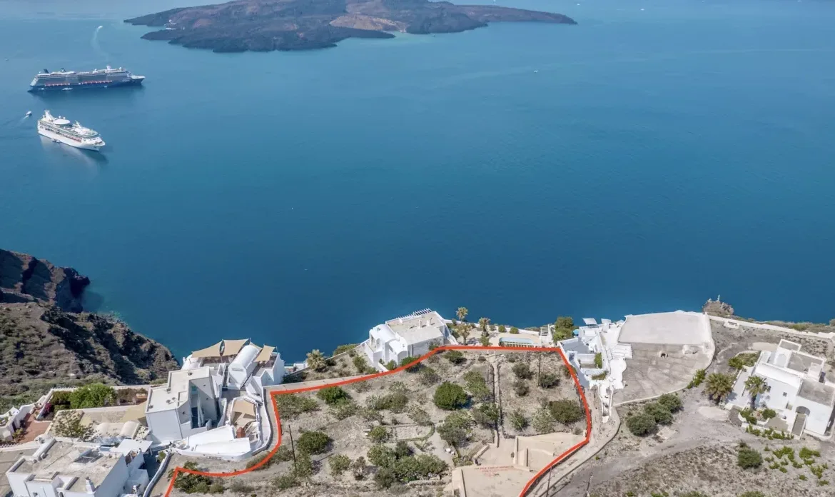 Sonnet – Land in Santorini