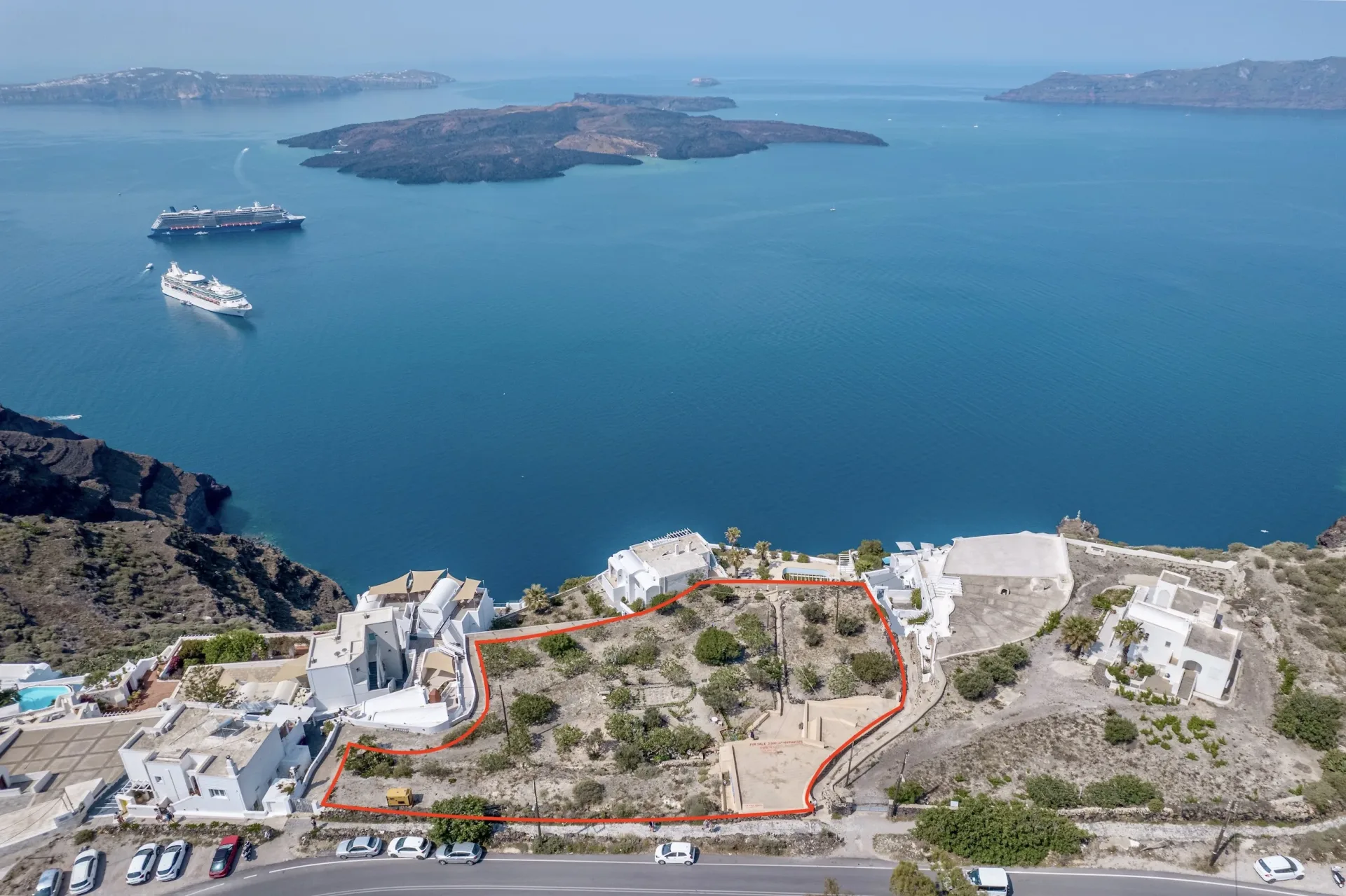 Sonnet – Land in Santorini